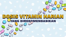 INFOGRAFIS: Dosis Vitamin Harian yang Direkomendasikan