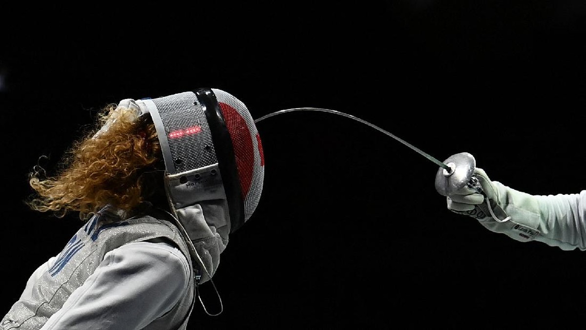 FOTO: Gerak-gerik Unik di Olimpiade Tokyo 2020