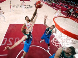 Hasil Basket Olimpiade 2020: Kalahkan Spanyol, Slovenia Juara Grup C