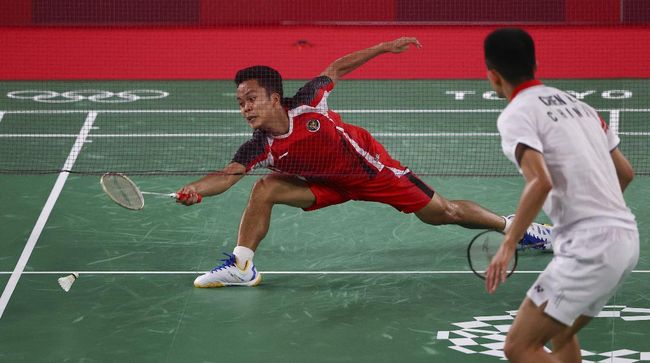 Momen Anthony Ginting Sedih di Olimpiade Tokyo 2020 - Vimarsana News