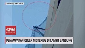 VIDEO: Penampakan Objek-objek Misterius di Langit Bandung