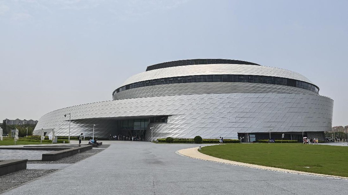 FOTO: Mengintip Planetarium Terbesar Dunia di Shanghai