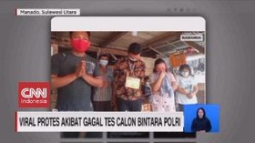 VIDEO: Viral Protes Akibat Gagal Tes Calon Bintara Polisi