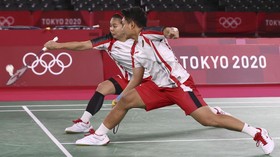 Teriakan Ganda China Tak Mempan Lawan Greysia/Apriyani