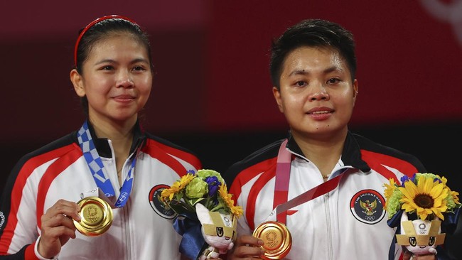 Menpora Zainudin Amali mengemukakan rasa senang dan syukur atas keberhasilan Greysia Polii/Apriyani Rahayu meraih emas Olimpiade.