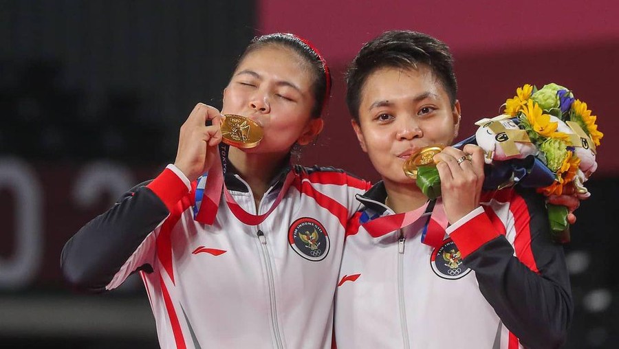 Greysia Polii dan Apriyani Rahayu