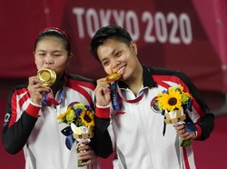 Greysia/Apriyani Rebut Emas Olimpiade Tokyo, Tontowi: Welcome to the Club!
