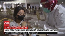 VIDEO: Hari Terakhir PPKM, Semarang Kekurangan Vaksin