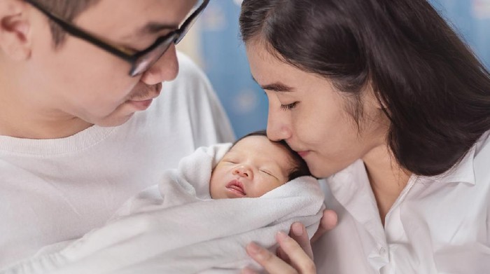 Ilustrasi Ayah menyusui