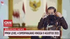 VIDEO: PPKM Level 4 Diperpanjang hingga 9 Agustus