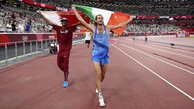 FOTO: Sejarah 113 Tahun Medali Emas Olimpiade Tokyo Dibagi 2