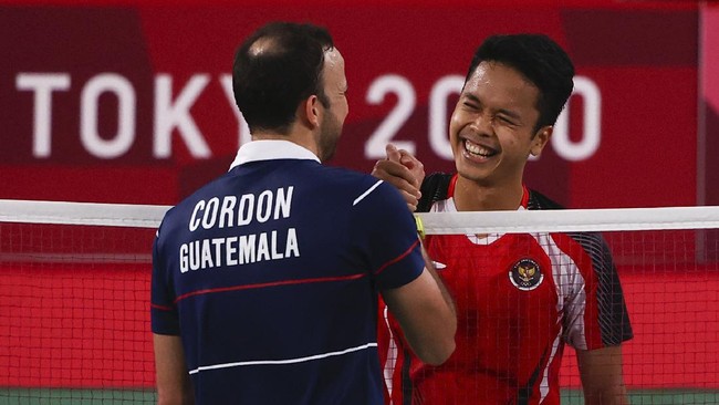 Indonesia turun ke posisi 43 dalam daftar klasemen medali Olimpiade Tokyo 2020 pada Rabu (4/8).