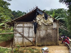 Miris! Keluarga di Cianjur Huni Gubuk Reyot-Hanya Makan Singkong