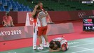 Tim ganda putri bulu tangkis Indonesia berhasil mencetak sejarah raih emas di Olimpiade Tokyo 2020&period; Yuk intip potret haru & bahagianya&excl;