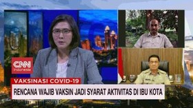 VIDEO: Rencana Wajib Vaksin Jadi Syarat Aktivitas di Ibu Kota