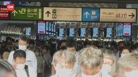 VIDEO: Corona Masih Tinggi, Warga Tokyo Tetap Padati Stasiun