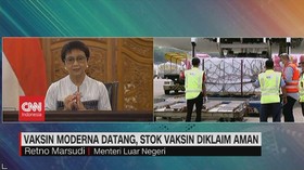 VIDEO: Vaksin Moderna Datang, Stok Vaksin Diklaim Aman