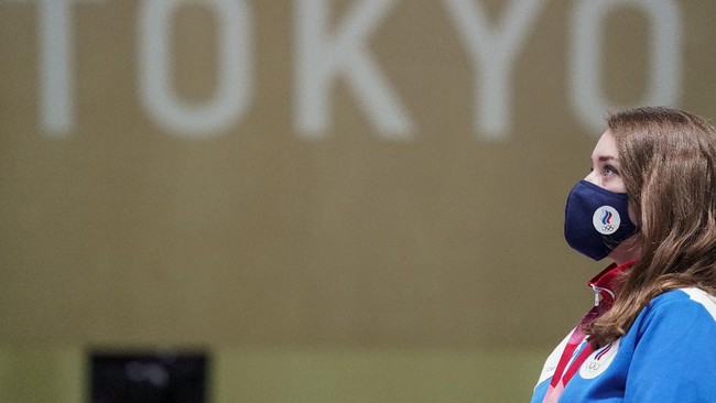 Atlet Rusia bertanding di Olimpiade Tokyo di bawah bendera Russian Olympic Committee (ROC). Hal itu lantaran Rusia sedang dalam masa hukuman.