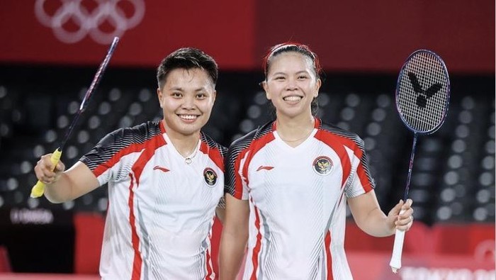 Sumbang Emas Pertama untuk Indonesia di Olimpiade Tokyo 2020, Ini 4 Fakta Inspiratif Greysia Polii dan Apriyani Rahayu