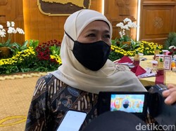 PPKM Level 3-4 Diperpanjang, Khofifah: Alhamdulilah Kasus Melandai