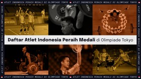 INFOGRAFIS: Atlet Indonesia Peraih Medali di Olimpiade Tokyo
