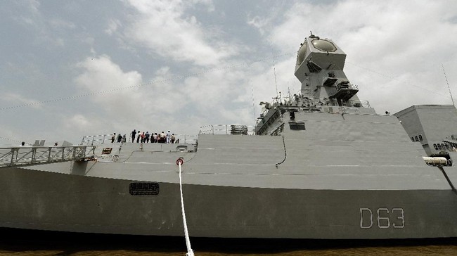 India bakal mengirim empat kapal perang ke Laut China Selatan untuk mengikuti latihan perang dengan AS, Jepang dan Australia.