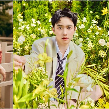 Pesan Menyentuh Kim Woo Bin untuk D.O. EXO lewat Truk Kopi Kasih Sayang