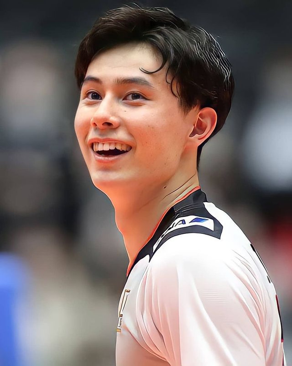 Atlet voli Jepang memiliki wajah yang tampan&period; Aktor Nicholas Saputra terseret karena disebut kembaran&period; Yuk intip pesona sang atlet&excl;