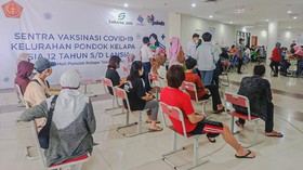 Sentra Vaksinasi Sarana Jaya di Jaktim Jangkau 10 Ribu Orang