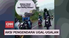 VIDEO: Pengendara Ugal Ugalan dan Kecelakaan