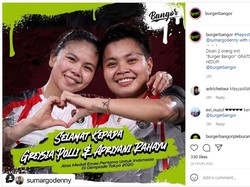Makanan Antivirus hingga Daftar Hadiah Untuk Greysia dan Apriyani