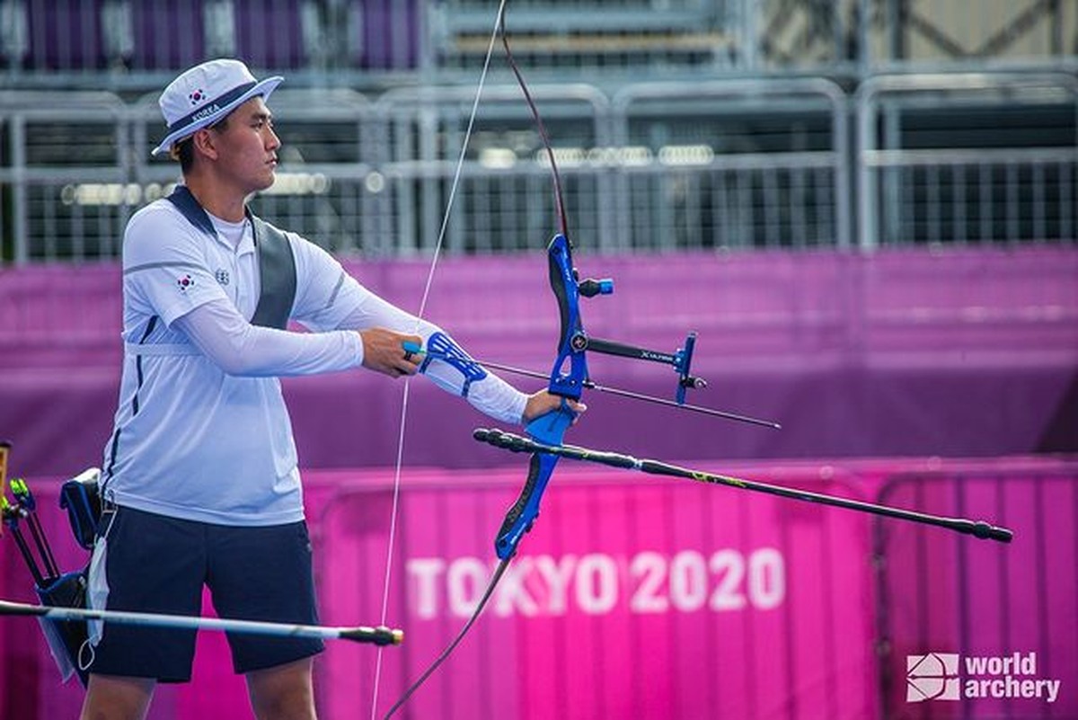 Atlet panah Korea Selatan&comma; Kim Je Deok jadi perbincangan karena usianya yang muda dan berhasil raih emas&period; Yuk kita intip&excl;