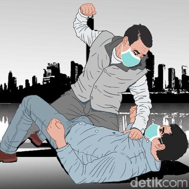 Heboh Lagi, Oknum Polantas Aniaya Pria hingga Tersungkur