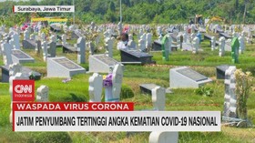 VIDEO: Jatim Penyumbang Tertinggi Angka Kematian Covid-19