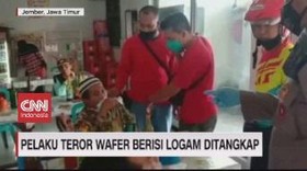 VIDEO: Pelaku Teror Wafer Berisi Logam Ditangkap