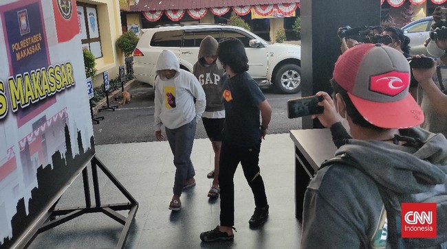 Kasus pertarungan jalanan atau street fighting di Makassar menjerat 2 petarung dan 6 penonton sebagai tersangka.