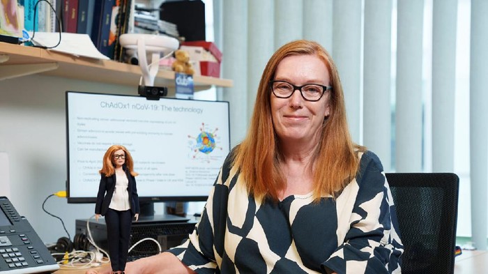 Jadi Inspirasi Boneka Barbie, Ini Komentar Sarah Gilbert Penemu Vaksin AstraZeneca Jadi Inspirasi Boneka Barbie, Ini Komentar Sarah Gilbert Penemu Vaksin AstraZeneca