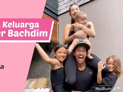 Serunya Keluarga Jennifer Bachdim Habiskan Waktu di Rumah Aja
