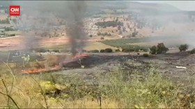 VIDEO: Dua Roket dari Libanon Hantam Israel