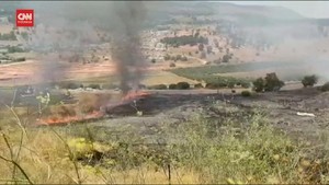 VIDEO: Dua Roket dari Libanon Hantam Israel