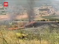 VIDEO: Dua Roket dari Libanon Hantam Israel