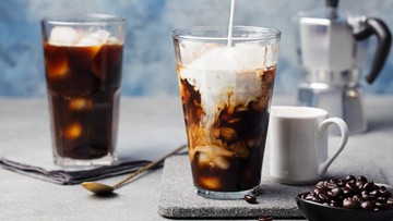KOPI SUSU GULA AREN DAN KOPI BOBA