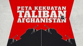 INFOGRAFIS: Peta Kekuatan Militer Afghanistan dan Taliban