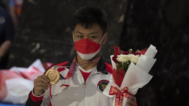 Posisi Indonesia kembali melorot dalam klasemen Olimpiade Tokyo 2020 Kamis (5/8) atau pada hari ke-13 setelah upacara pembukaan.