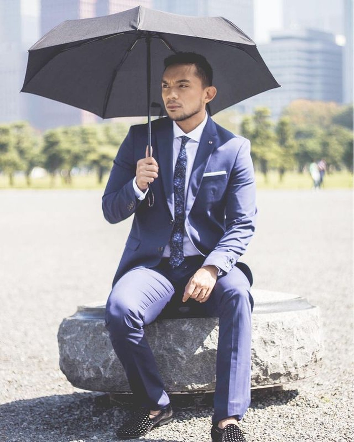 Fakhrul Razi mantan Rina Nose yang pernah melamarnya di atas panggung namun berakhir kandas&period; Yuk kita intip potret terbarunya&excl;