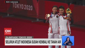 VIDEO: Seluruh Atlet Indonesia Sudah Kembali ke Tanah Air