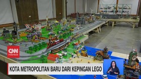 VIDEO: Kota Metropolitan Baru Dari Kepingan Lego