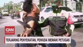 VIDEO: Terjaring Razia, Pemuda Memaki Petugas