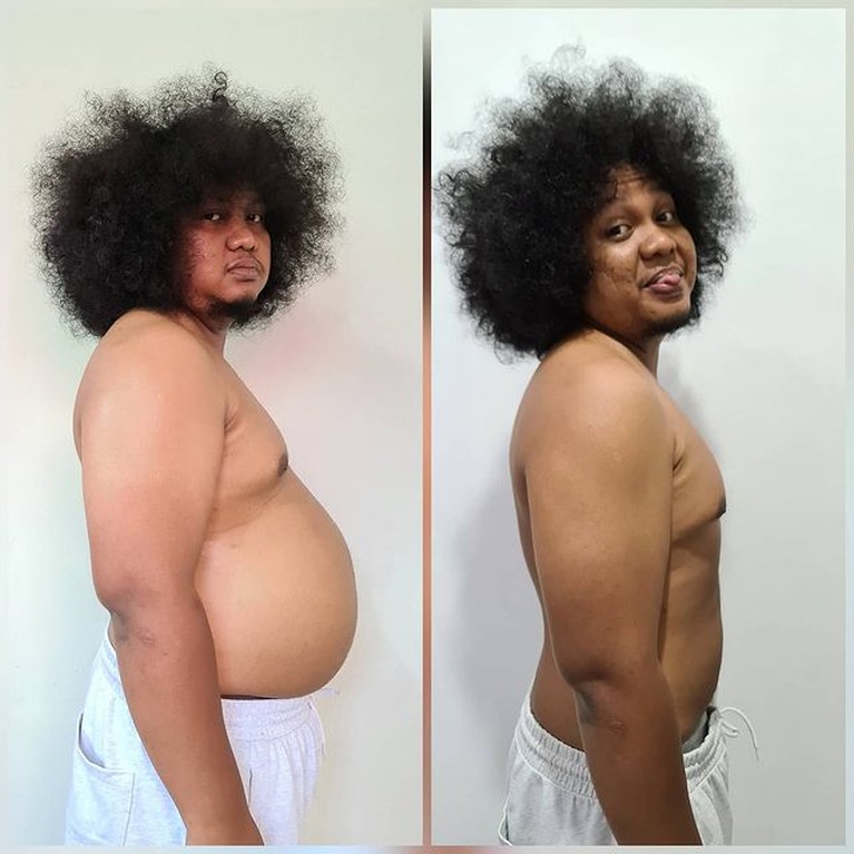 Transformasi Bentuk Tubuh Babe Cabita dari Masa ke Masa Babe Cabita berhasil menurunkan berat badannya sebanyak 20kg hanya dalam waktu 3 bulan. Yuk intip transformasi tubuh Babe!