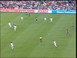 Video: Lihat Lagi Gol Pertama Messi buat Barcelona